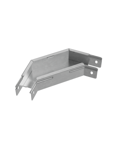 Угол горизонтальный 90 гр. 50х50 мм ПЛЮС КМ-профиль (GLplus90-50-50) в Королеве Аксессуары для лотков Pintop.ru