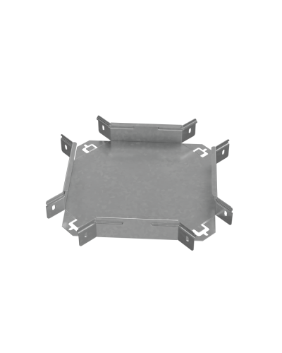 Х-разветвитель 50х100 мм ПЛЮС HD КМ-Профиль (XDplus50-100 HD) в Королеве Аксессуары для лотков Pintop.ru