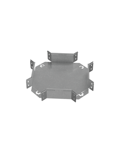 Х-разветвитель 80х150 мм ПЛЮС КМ-Профиль (XDplus80-150) в Королеве Аксессуары для лотков Pintop.ru