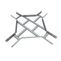 Х-разветвитель лестничный 80х600х1,2 мм "Быстрый монтаж" HD85 КМ-профиль (LXDS80-600-1.2 HD85)
