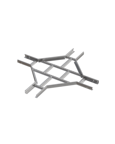 Х-разветвитель лестничный 50х800х2,0 мм N КМ-профиль (LXD50-800-2.0 N) в Королеве Аксессуары для лотков Pintop.ru