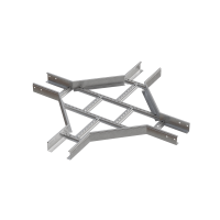 Х-разветвитель лестничный 80х600х1,5 мм HD N КМ-профиль (LXD80-600-1.5 HD N)