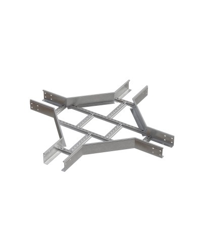 Х-разветвитель лестничный 100х200х1,5 мм N КМ-профиль (LXD100-200-1.5 N) в Королеве Аксессуары для лотков Pintop.ru