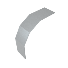 Крышка лестничного вертикального внешнего угла 90 гр. 700 мм HD85 КМ-профиль (KLVL90-700 HD85)