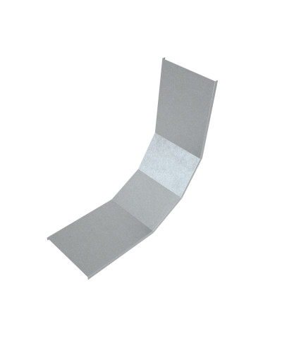 Крышка лестничного вертикального внутреннего угла 90 гр. 700 мм HD85 КМ-профиль (KLNL90-700 HD85) в Королеве Аксессуары для лотков Pintop.ru