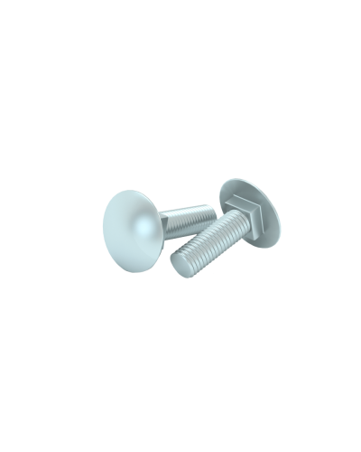 Болт с полукруглой головкой и квадратным подголовком М10х30 мм DIN 603 (упак. 30 шт) КМ-Профиль (BTG10-30) в Королеве Крепеж Pintop.ru