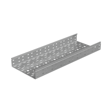 Лоток перфорированный 80х300х1,2 L3000 мм "Стандарт ПЛЮС" INOX304 КМ-Профиль (LPEplus80-300-1.2-3000 INOX304)