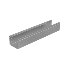 Лоток неперфорированный 80х100х1,5 L3000 мм "Стандарт ПЛЮС" INOX304 КМ-Профиль (LNEplus80-100-1.5-3000 INOX304)