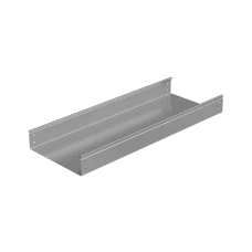 Лоток неперфорированный 80х300х1,2 L2000 мм "Стандарт ПЛЮС" INOX304 КМ-Профиль (LNEplus80-300-1.2-2000 INOX304)
