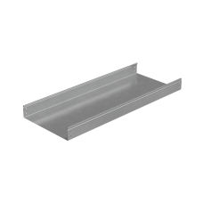 Лоток неперфорированный 80х400х1,0 L2000 мм "Стандарт ПЛЮС" INOX304 КМ-Профиль (LNEplus80-400-1.0-2000 INOX304)