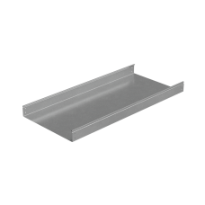 Лоток неперфорированный 80х500х1,2 L3000 мм "Стандарт ПЛЮС" INOX304 КМ-Профиль (LNEplus80-500-1.2-3000 INOX304)