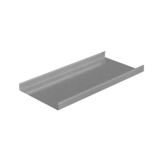 Лоток неперфорированный 80х600х1,2 L2500 мм "Стандарт ПЛЮС" INOX304 КМ-Профиль (LNEplus80-600-1.2-2500 INOX304)