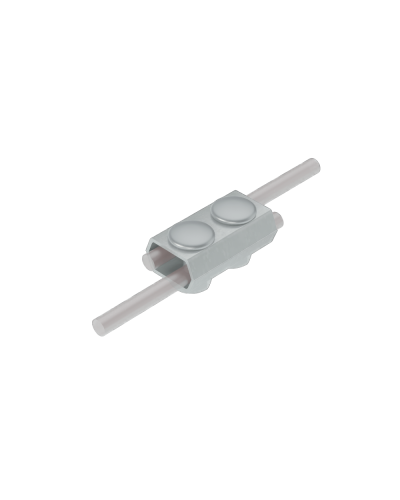 Параллельный соединитель прутка Ø 5-8 мм CU КМ-Профиль (PS-D5-8 CU) в Королеве Монтажные материалы Pintop.ru