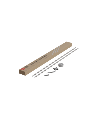 Комплект заземления из 2 стержней Ø 16 мм L=1,5 м TD КМ-Профиль (KTZ-D16-2 TD) в Королеве Монтажные материалы Pintop.ru