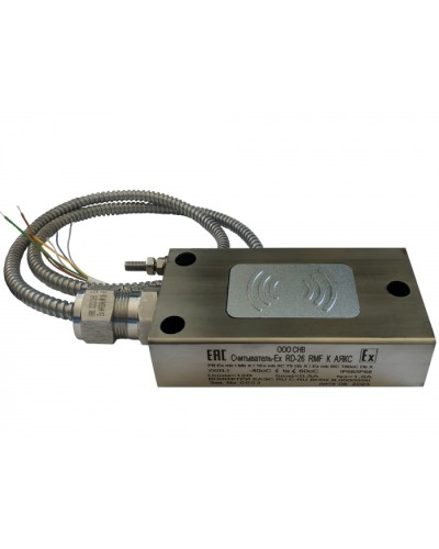Считыватель-Ех взрывозащищённый RD 26-RMF-КМ10 АЯКС маркировка взрывозащиты 1Ex mb IIC T5 Gb X/ Ex mb IIIC T80°C Db X/PB Ex mb I Mb X Магнито-Контакт в Королеве Считыватели Pintop.ru