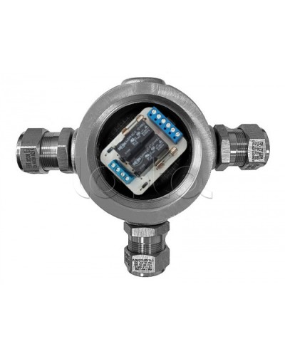 Магнито-Контакт УК-ВК-Ех-24 АЯКС Т, с тремя кабельными вводами Ех МКВМ 20 в Королеве Комутационные взрывозащищенные коробки Pintop.ru