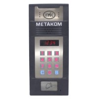 Многоабонентый антивандальный блок вызова со встроенной видеокамерой Метаком MК2018-RFiV