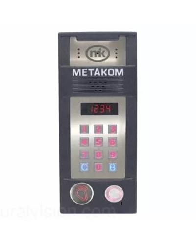 Многоабонентый антивандальный блок вызова со встроенной видеокамерой Метаком MК2018-RFMFV в Королеве Блоки вызова многоабонентные Pintop.ru