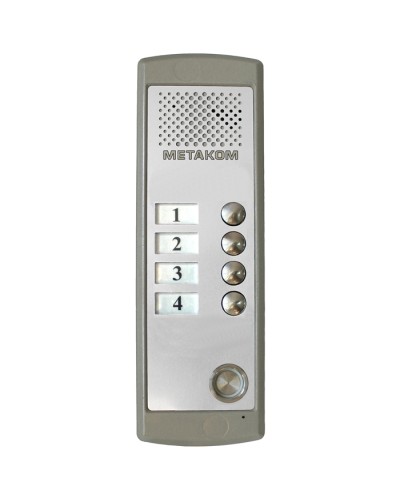 Блок вызова домофона Метаком MK4-K-TM в Королеве Блоки вызова многоабонентные Pintop.ru