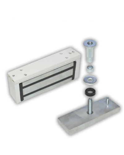 Олевс М1-200 белый (с планкой) в Королеве Электромагнитные замки Pintop.ru