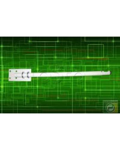 Телескопический кронштейн (0,1…0,5 м) для крепления блока «Призма-3», «Призма-3-24» и «Призма-3-10» на опоры заграждений Омега-микродизайн КВЗ-3/0,5Т в Королеве Кронштейны и планки для извещателей Pintop.ru