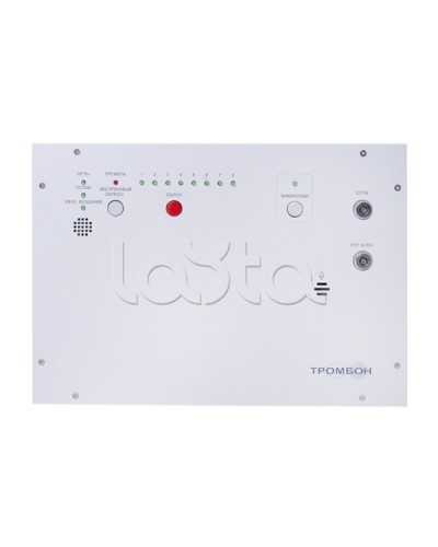 Блок оповещения Тромбон IP-БО8 в Королеве Системы оповещения и управления эвакуацией Pintop.ru