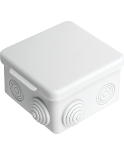 Коробка распаячная, для наружного монтажа 80x80x50 (100 шт/уп) ПожТехКабель 030-031 в Королеве Распределительные коробки Pintop.ru