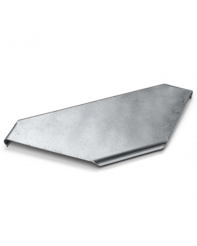 Крышка плоского угла 45° 600x15 (0,8) ПожТехКабель (550-029) в Королеве Аксессуары для лотков Pintop.ru