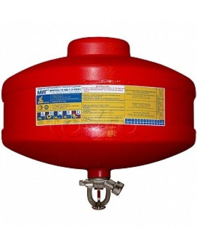Модуль порошкового пажаротушения ПОЖТЕХНИКА МПП-12/93 МИГ (температура срабатывания +93°С) (красный) в Королеве Модули порошковые Pintop.ru