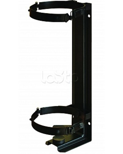 Кронштейн ПОЖТЕХНИКА КТХ-5+ на 2-х металлических хомутах (d140) для ОУ-5 ИНЕЙ в Королеве Аксессуары для огнетушителей Pintop.ru