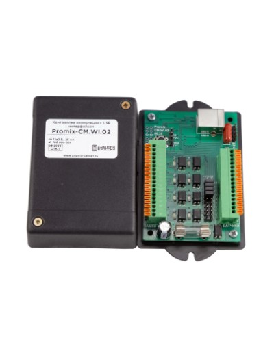 Контроллер коммутации управляемый по USB интерфейсу Promix-CM.WI.02 в Королеве Контроллеры Pintop.ru