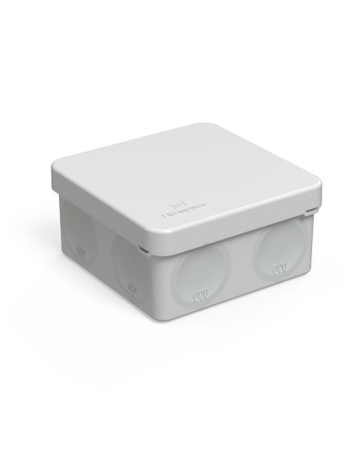 Коробка распред. 60-0210м двухкомп. безгалогенная (HF) 80х80х40 (8шт/уп) Промрукав (60-0210м) в Королеве Распределительные коробки Pintop.ru