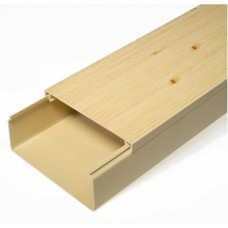 Кабель-канал сосна 2-й замок в п/э 100х40 (8 м/уп) Промрукав (PR03.0191)