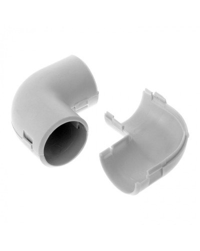 Соединитель угловой разборный д20 (50 шт/уп) Промрукав PR.07520 в Королеве Повороты, муфты, тройники Pintop.ru