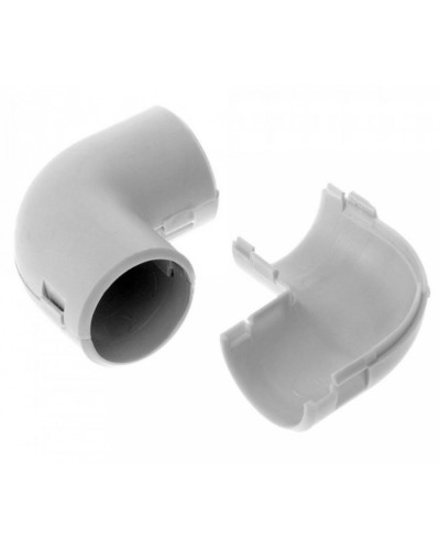 Соединитель угловой разборный д25 (5шт/300шт уп/кор) Промрукав (PR.07525м) в Королеве Повороты, муфты, тройники Pintop.ru