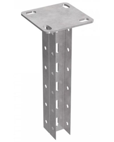 Стойка потолочная для средних нагрузок 35х30х300 пятка 120х120 Промрукав (PR08.2425) в Королеве Аксессуары для лотков Pintop.ru