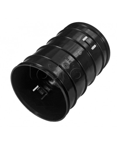 Муфта соединительная для двустенных труб д125 Промрукав (PR08.3100) в Королеве Повороты, муфты, тройники Pintop.ru