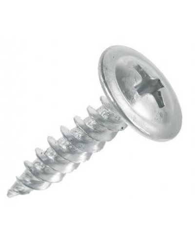 Саморез 4,2х32 с прессшайбой, острый, цинк (500 шт/уп) Промрукав PR08.3649 в Королеве Крепеж: Дюбели, шурупы, саморезы Pintop.ru