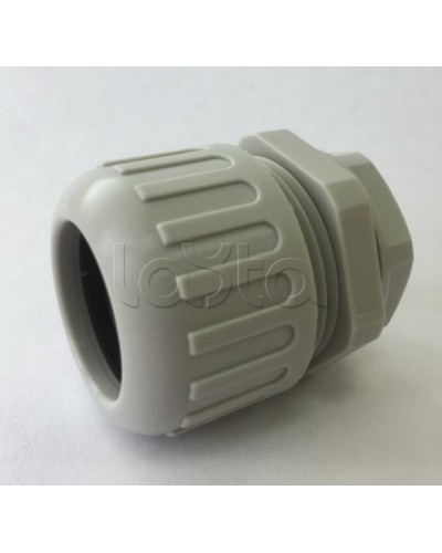 Муфта вводная усиленная (IP68) для гофрированных труб серая ВМУ-ГТ-16 (М16) Промрукав (PR08.3753) в Королеве Повороты, муфты, тройники Pintop.ru