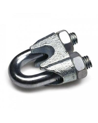 Зажим троса одинарный D4мм тип Слоник DIN 741 (100 шт/уп) Промрукав (PR08.3892) в Королеве Держатели, клипсы, скобы Pintop.ru