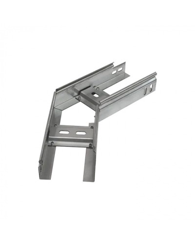 Угол горизонтальный 45 градусов лестничный 500х100 (1,5 мм) Промрукав (PR08.5477) в Королеве Аксессуары для лотков Pintop.ru