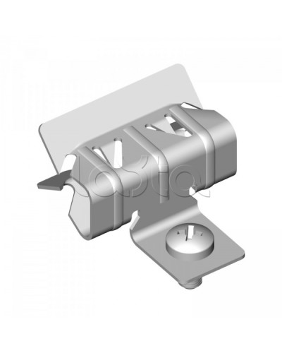 Зажим балочный 2-7 мм с отгибом и винтом М6х9 Промрукав (PR08.5818) в Королеве Аксессуары для лотков Pintop.ru