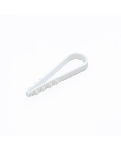 Дюбель-хомут для круглого кабеля d11-18 мм белый (10шт) Промрукав (PR08.6945) в Королеве Крепеж: Дюбели, шурупы, саморезы Pintop.ru