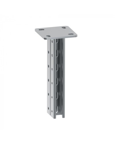 Стойка STRUT двойная HDZ ССД-41х41х400 (2,5мм) Промрукав (PR08.8503) в Королеве Аксессуары для лотков Pintop.ru