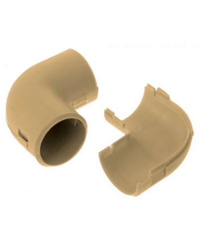 Соединитель угловой разборный сосна д16 (5шт/700шт уп/кор) Промрукав (PR13.0243) в Королеве Повороты, муфты, тройники Pintop.ru