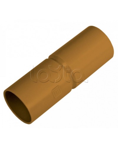 Патрубок-муфта с ограничителем бук д16 (100шт/1200шт уп/кор) Промрукав (PR13.0265) в Королеве Повороты, муфты, тройники Pintop.ru