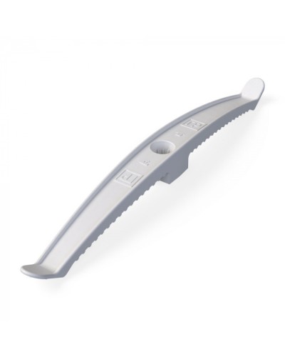 Держатель кабеля двусторонний для прямого монтажа в гофроящике белый (100 шт/кор) Промрукав (PR13.0486) в Королеве Аксессуары для кабель-канала Pintop.ru