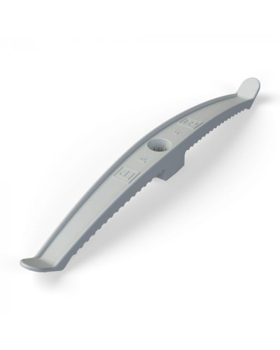 Держатель кабеля двусторонний для прямого монтажа в гофроящике серый (100 шт/кор) Промрукав (PR13.0487) в Королеве Аксессуары для кабель-канала Pintop.ru