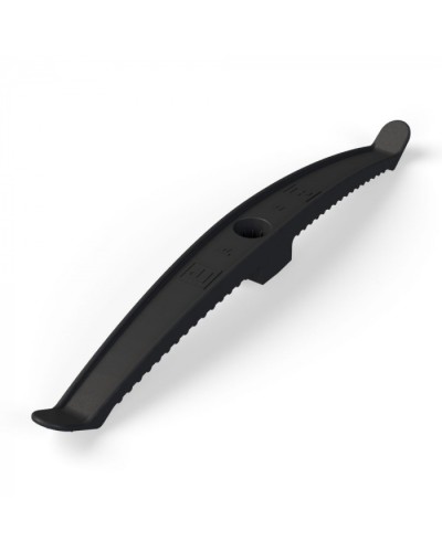 Держатель кабеля двусторонний для прямого монтажа в гофроящике черный (100 шт/кор) Промрукав (PR13.0488) в Королеве Аксессуары для кабель-канала Pintop.ru