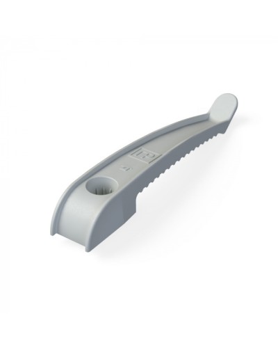 Держатель кабеля односторонний для прямого монтажа в гофроящике серый (200 шт/кор) Промрукав (PR13.0490) в Королеве Аксессуары для кабель-канала Pintop.ru